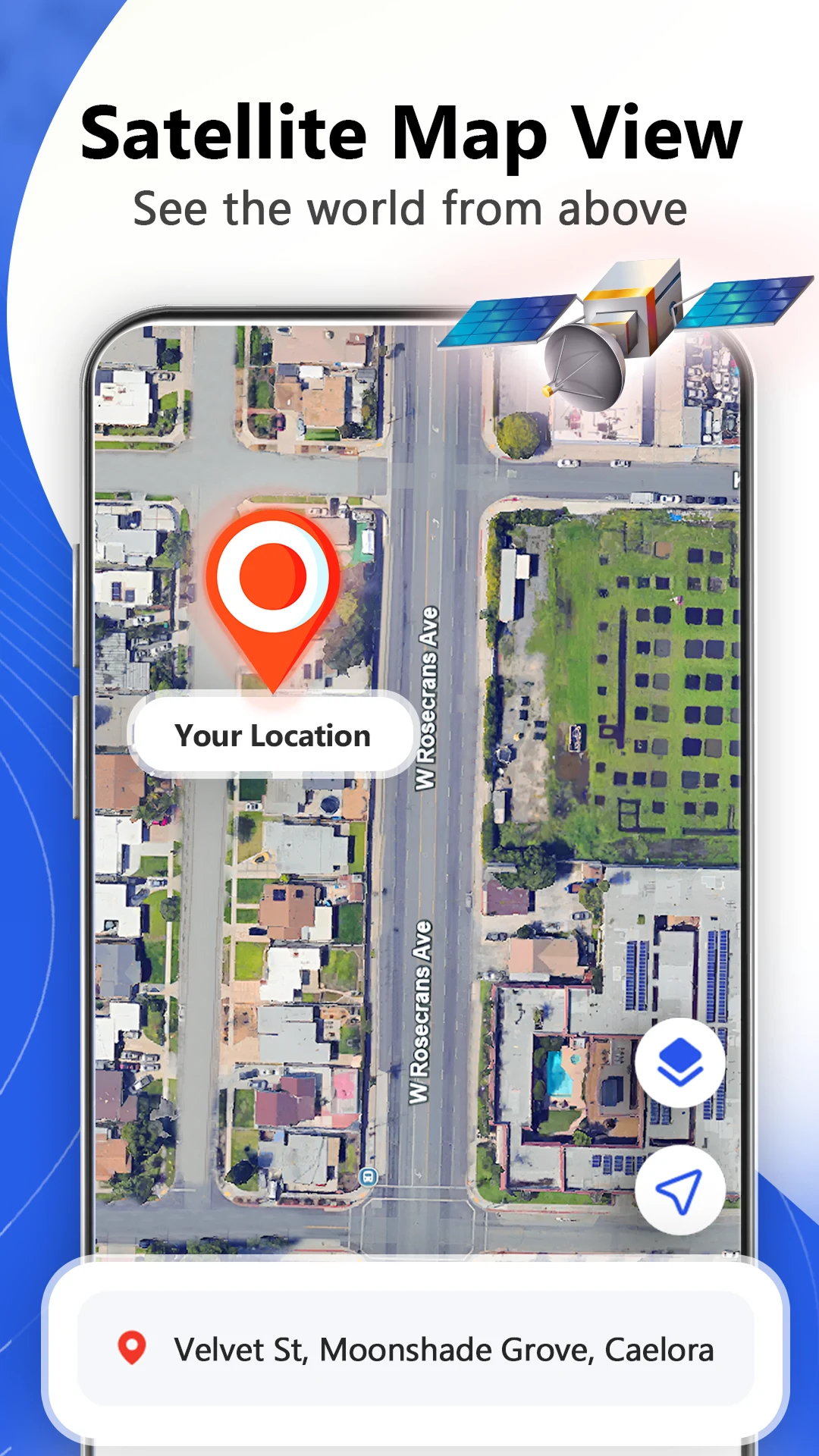 GPS Earth Maps Satellite View screenshot