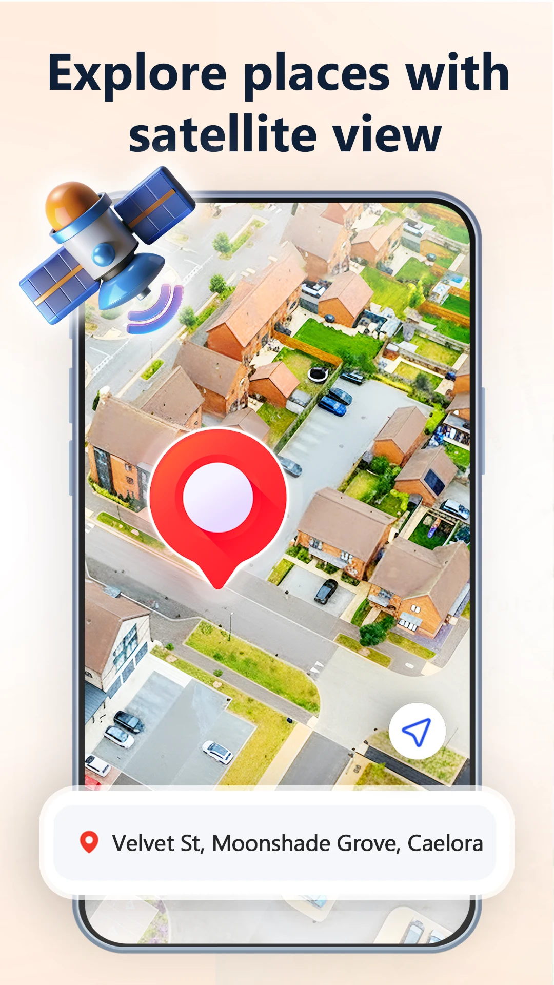 GPS Earth Maps Satellite View screenshot